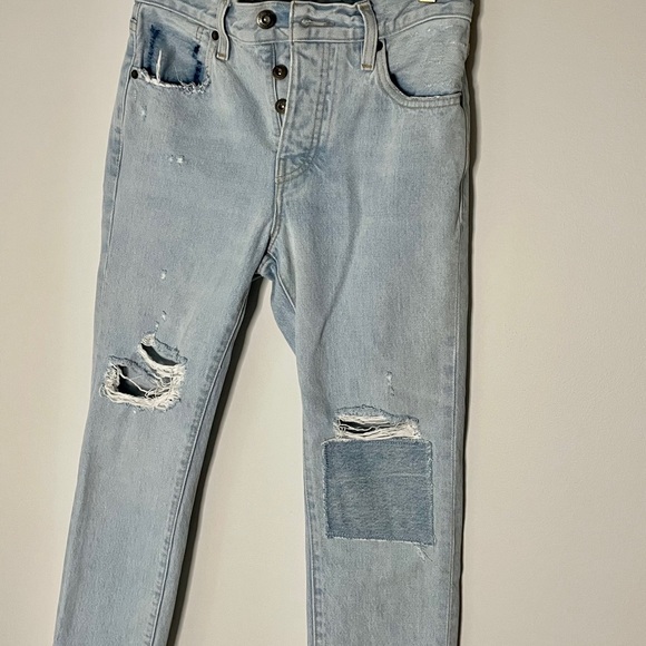 Levis Made and Crafted Patchwork Jeans - Picture 3 of 8